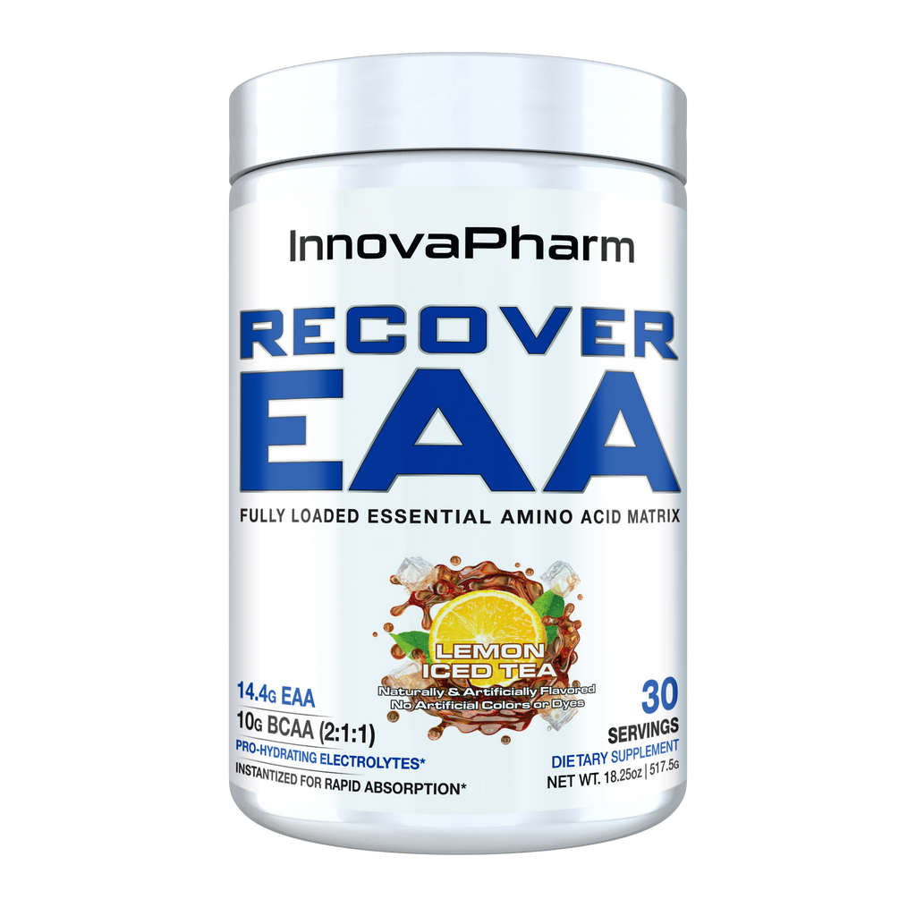 Innovapharm Recover EAA - 555g / Lemon Iced Tea - Amino Acids Powder