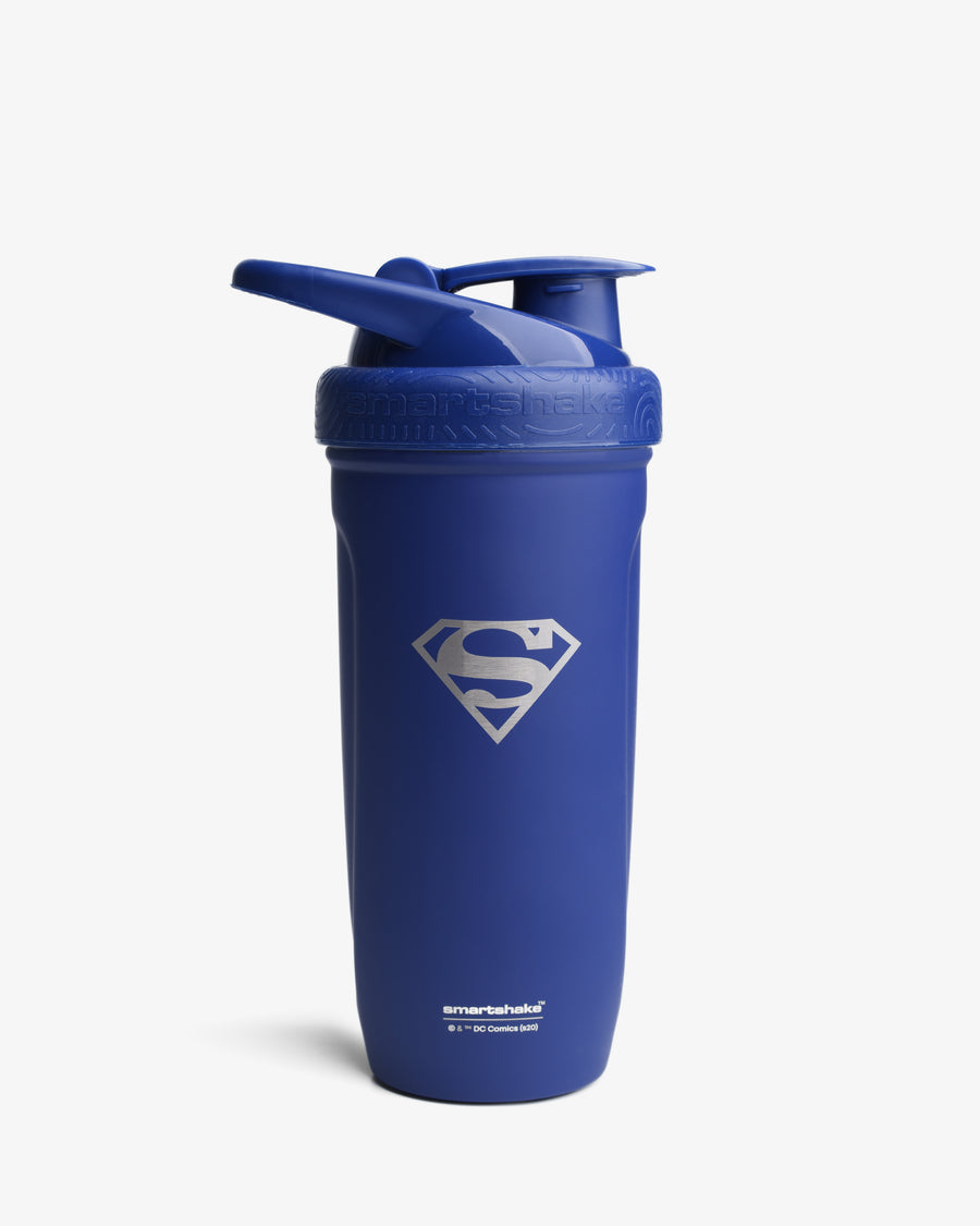 Smartshake Reforce Steel Shaker - 900ml / DC Superman - Metal Water Flask (Less Than 2 Litres)