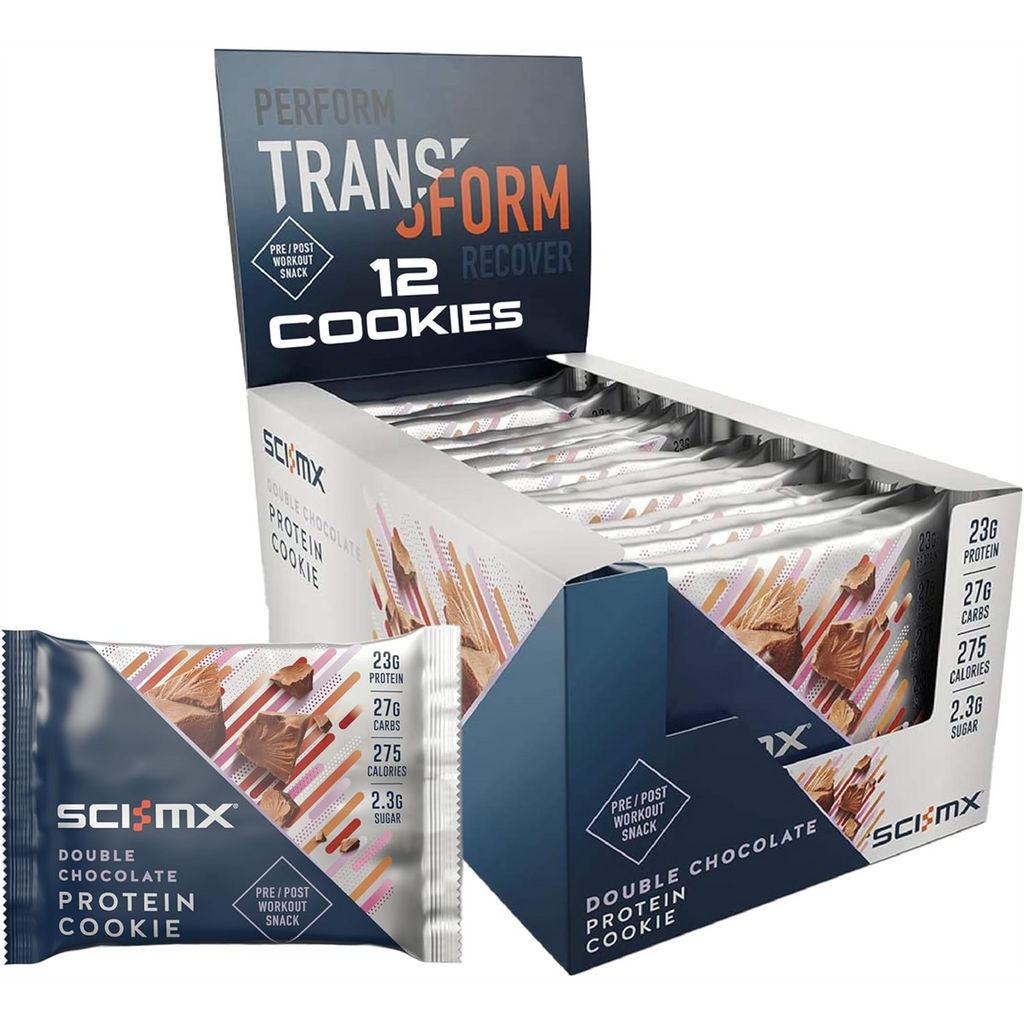 Sci-MX Cookie - 12x75g / Double Chocolate - Protein Cookies