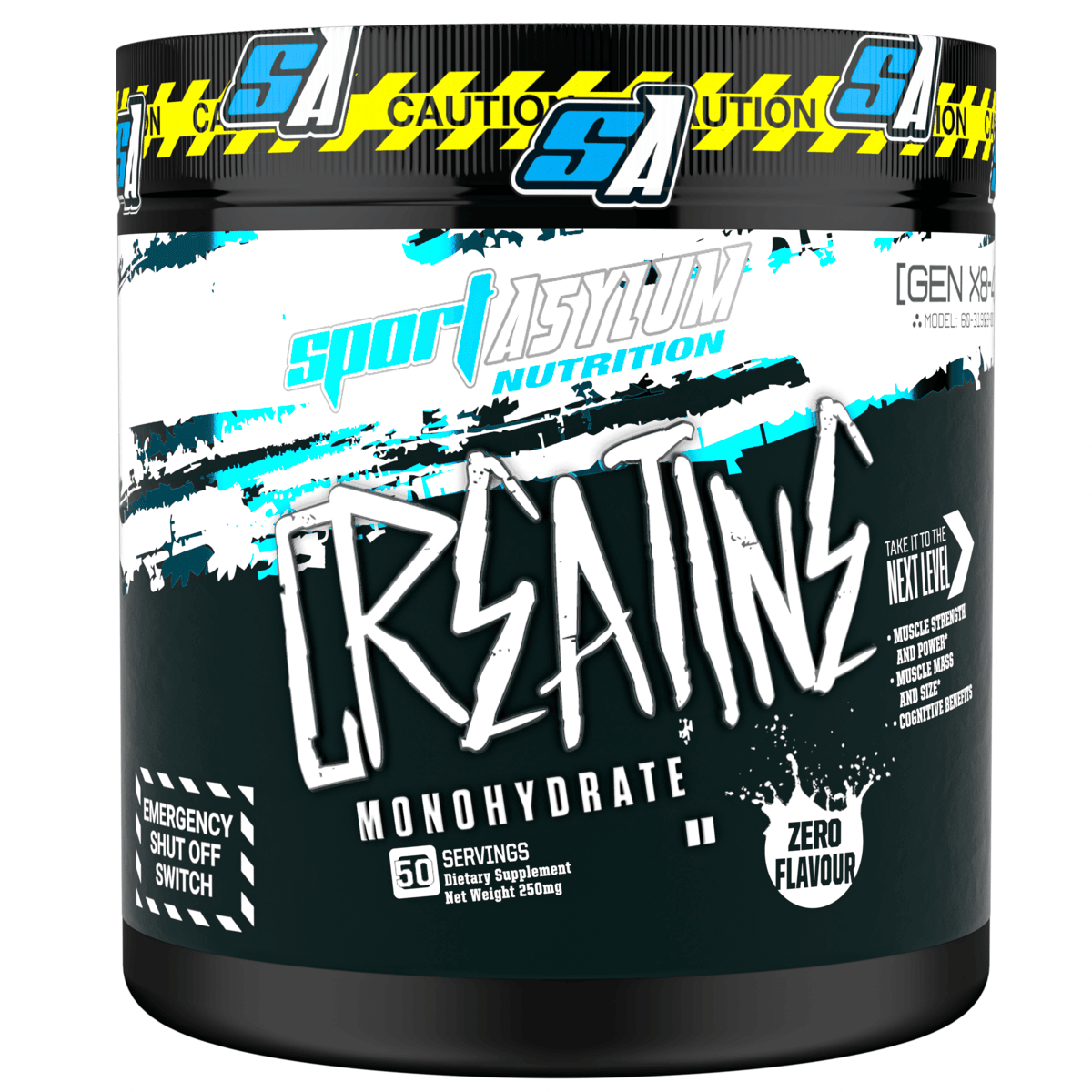 Sport Asylum Creatine Monohydrate - 250g / Unflavoured
