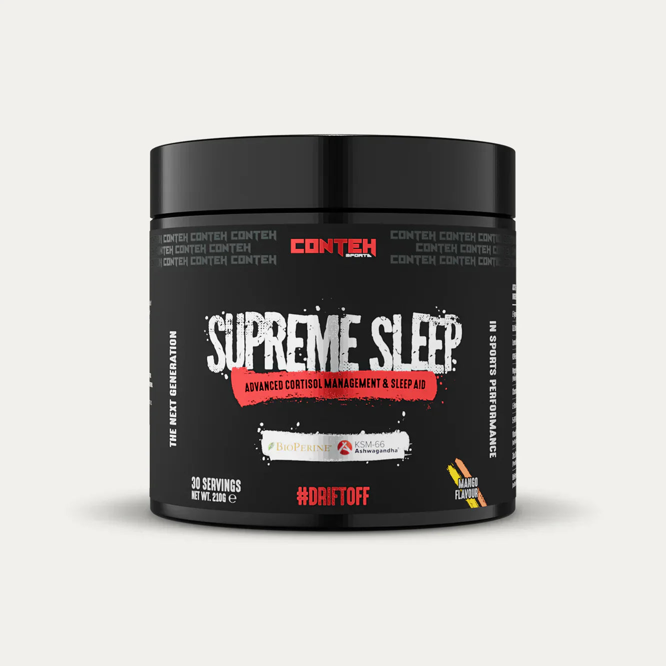 Conteh Sports Supreme Sleep - 210g / Mango - Sleep Aid Powder