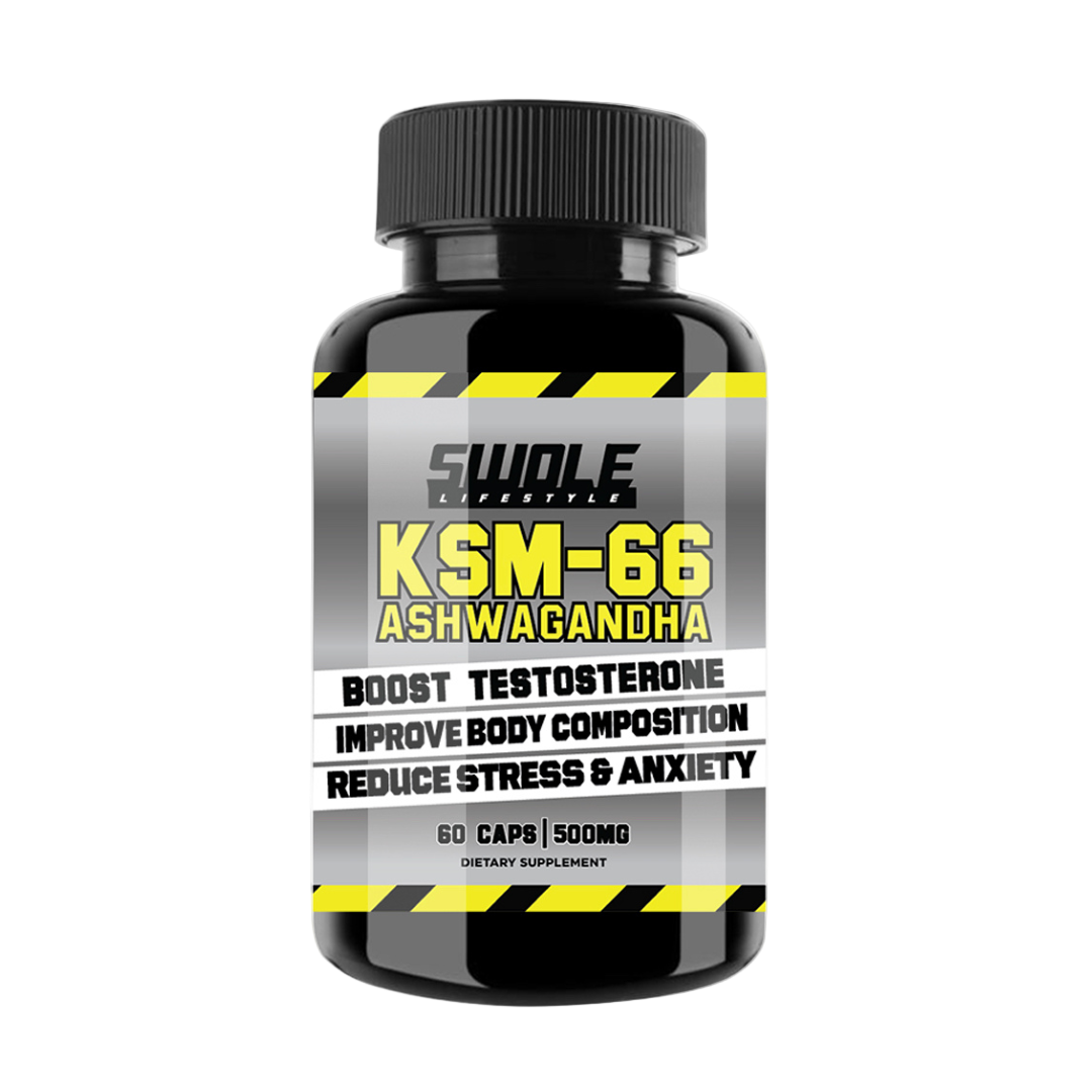 SWOLE Lifestyle Ashwagandha KSM-66 60Caps