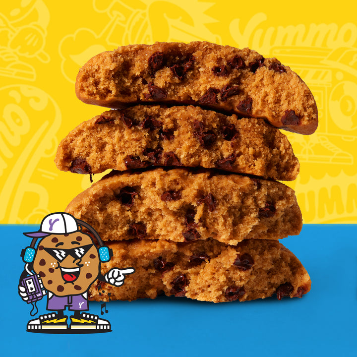 Yummos Dough Dreamer! Vegan Protein Cookie - 12x50g / Salted Caramel - Vegan Protein Cookies