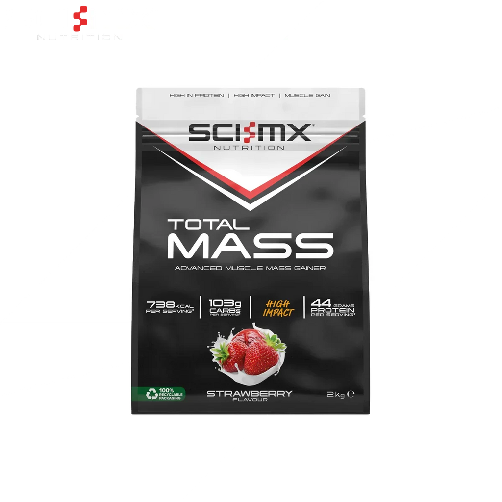 Sci-MX Total Mass 2kg Vanilla - Protein Blends