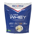 SCI-MX Ultra Whey vanilla protein powder for muscle gain and recovery