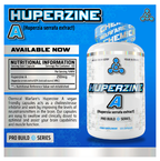 Chemical Warfare Huperzine A - 60 Caps - Zinc Capsules