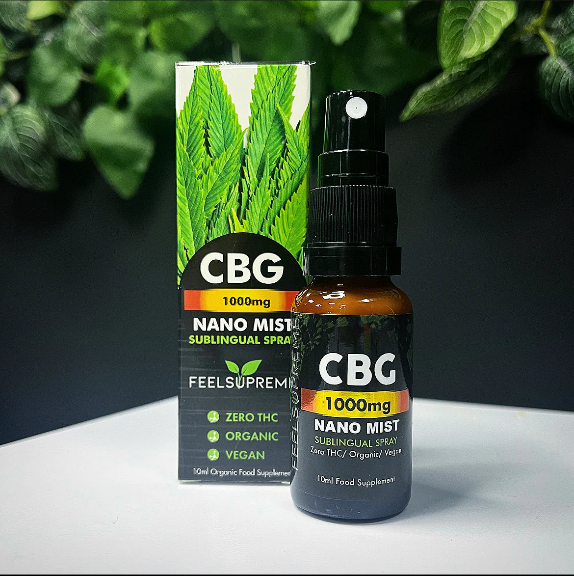 Feel Supreme CBG Liposomal Spray 1000mg 10ml Anti Inflammatory ANT001