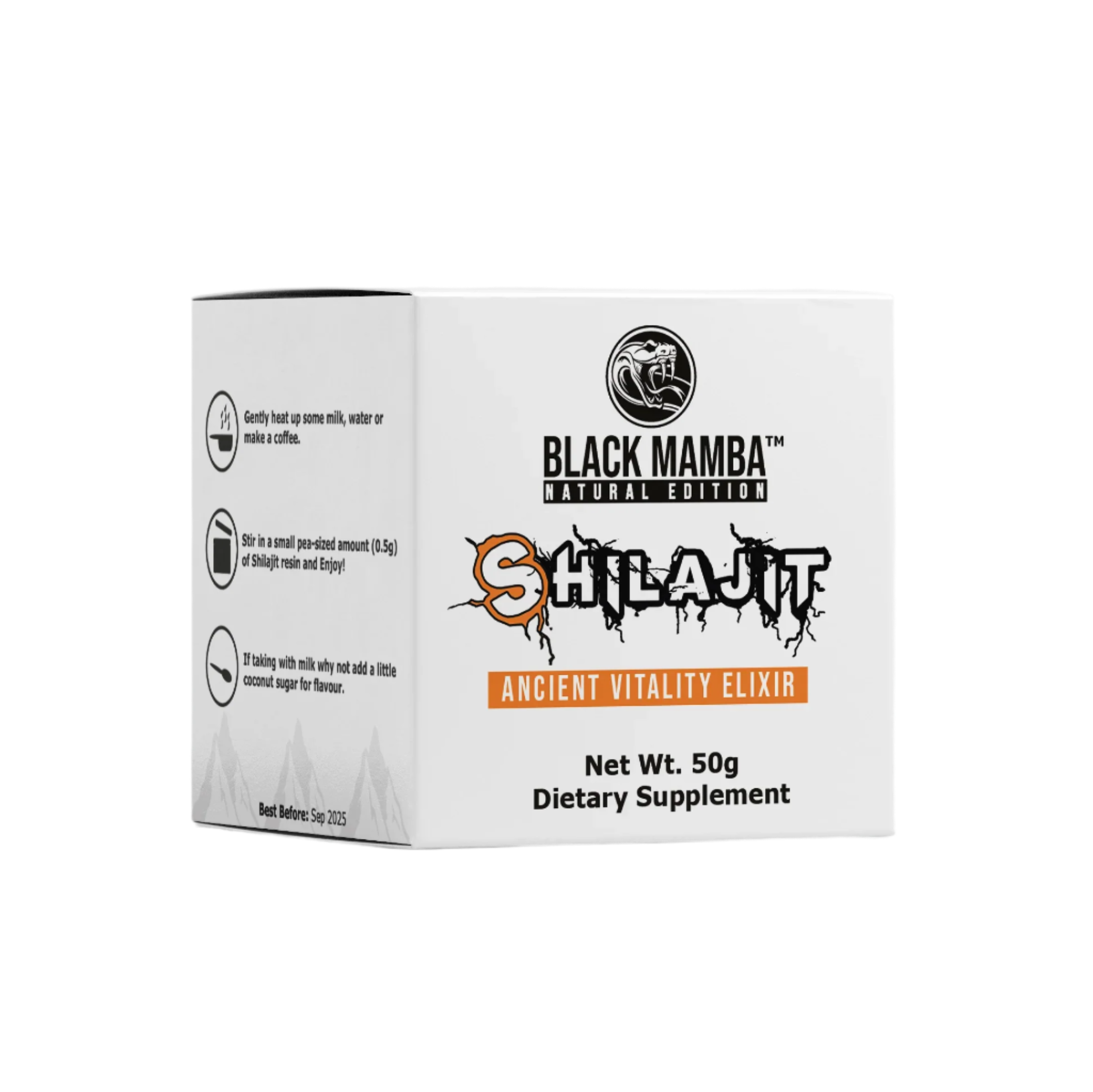 Black Mamba Shilajit Resin - 50g - Shilajit Resin