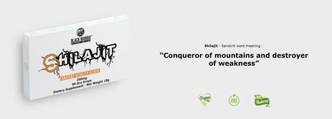 Black Mamba Shilajit Dry Drops - 90 Tabs - Cognitive Support