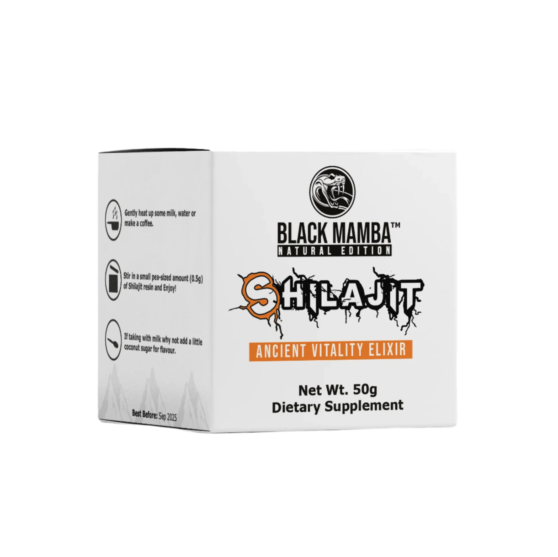 Black Mamba Shilajit Resin - 50g - Shilajit Resin
