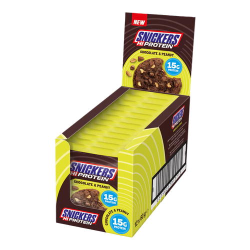 Snickers Protein Cookie 12x60g - MyGymSupplements