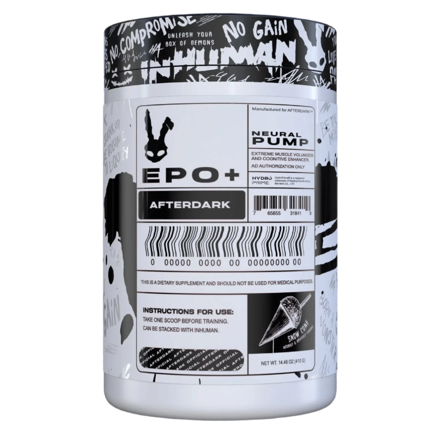 AfterDark EPO + Stim Free Pre Workout - Pre-Workout Powder