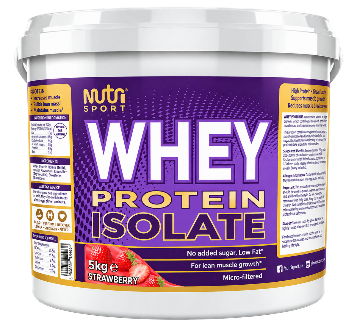 NutriSport Whey Protein Isolate