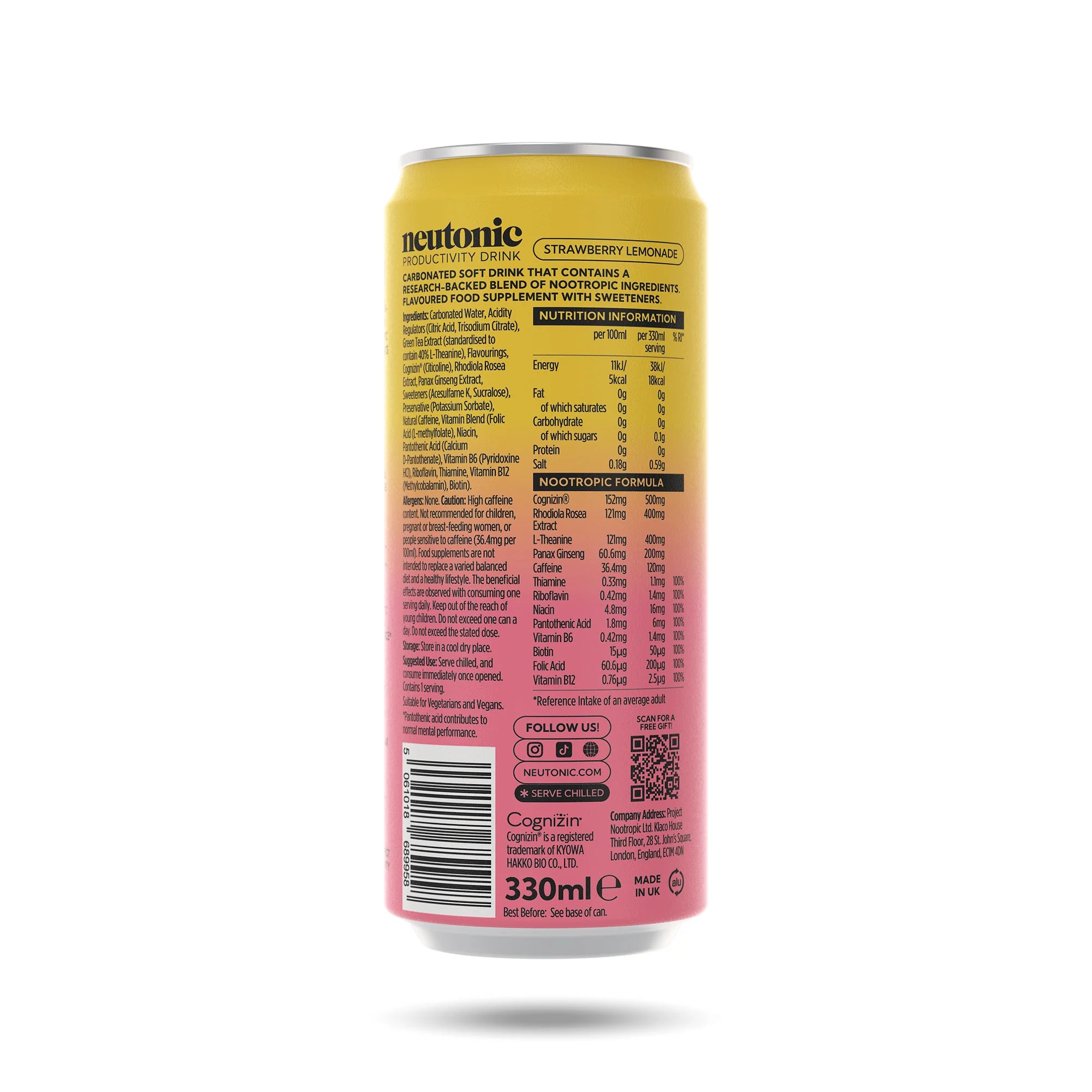 Neutonic Productivity Drink - MyGymSupplements