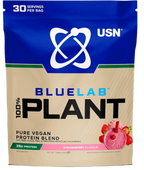 USN 100% Plant Protein - 900g / Strawberry - Plant Protein Powder