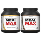 Strom Sports MealMAX premium protein tubs vanilla and chocolate for quick digestion