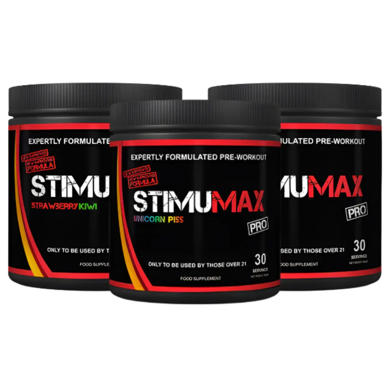 Strom Sports StimuMAX PRO V2 - 360g / Cherry - Pre-Workout Powder