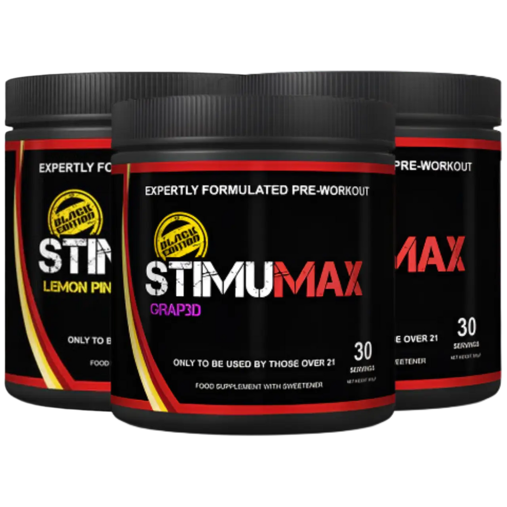 Strom Sports StimuMAX Black Edition - Pre-Workout Powder