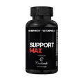 Black SupportMAX bottle from Strom Sports SupportMAX for on-cycle athletic supplementation