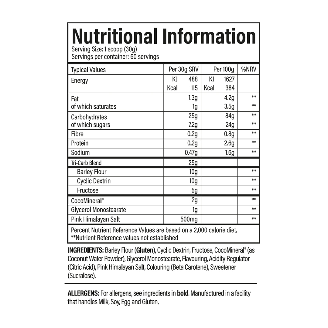 Trained By JP Sustain Intra Workout - Carbohydrate Powder