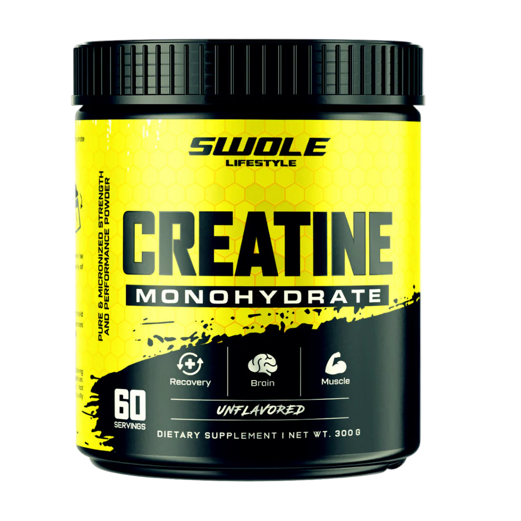 SWOLE Lifestyle Creatine Powder Micronised 300g - MyGymSupplements