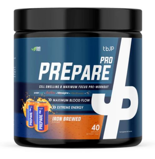 Trained By JP PrePare Pro 400g - 340g / Pic N Mix - Pre-Workout Powder