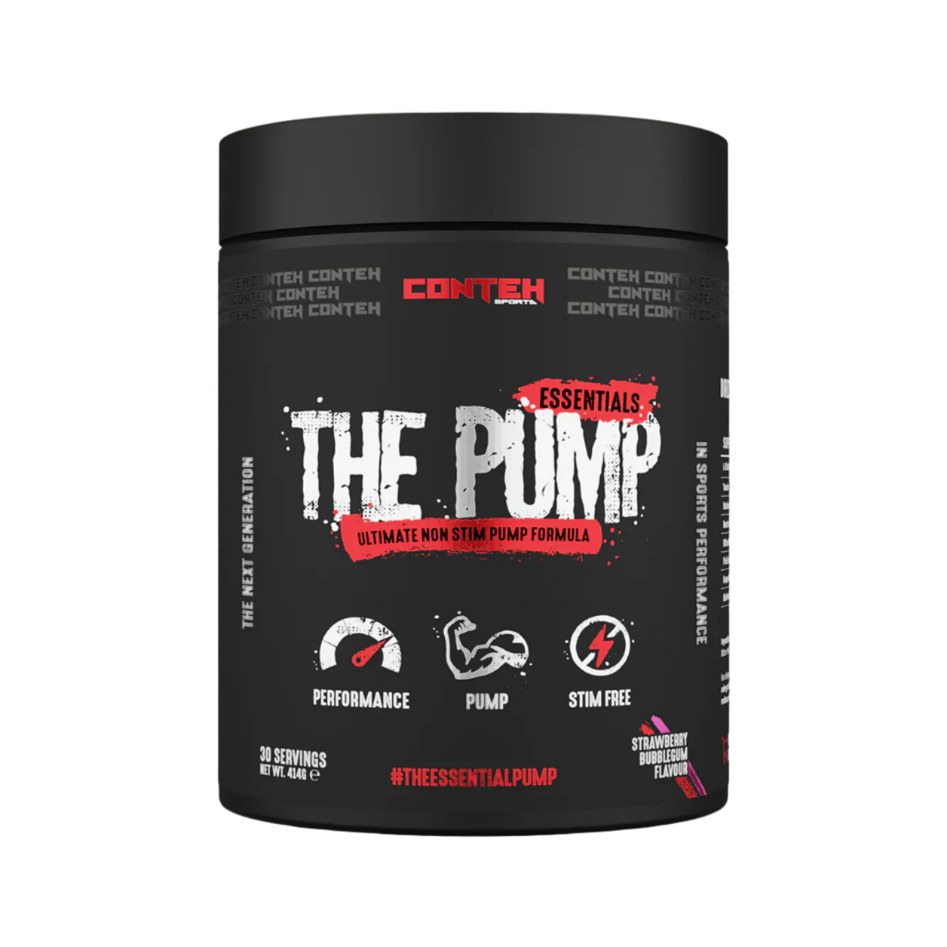 Conteh Sports The Pump - 414g / Strawberry Bubblegum - Nitric Oxice Boosters