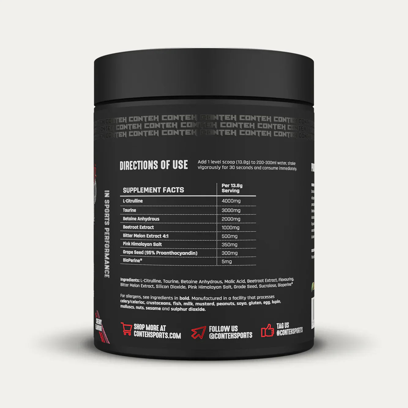 Conteh Sports The Pump - Nitric Oxice Boosters