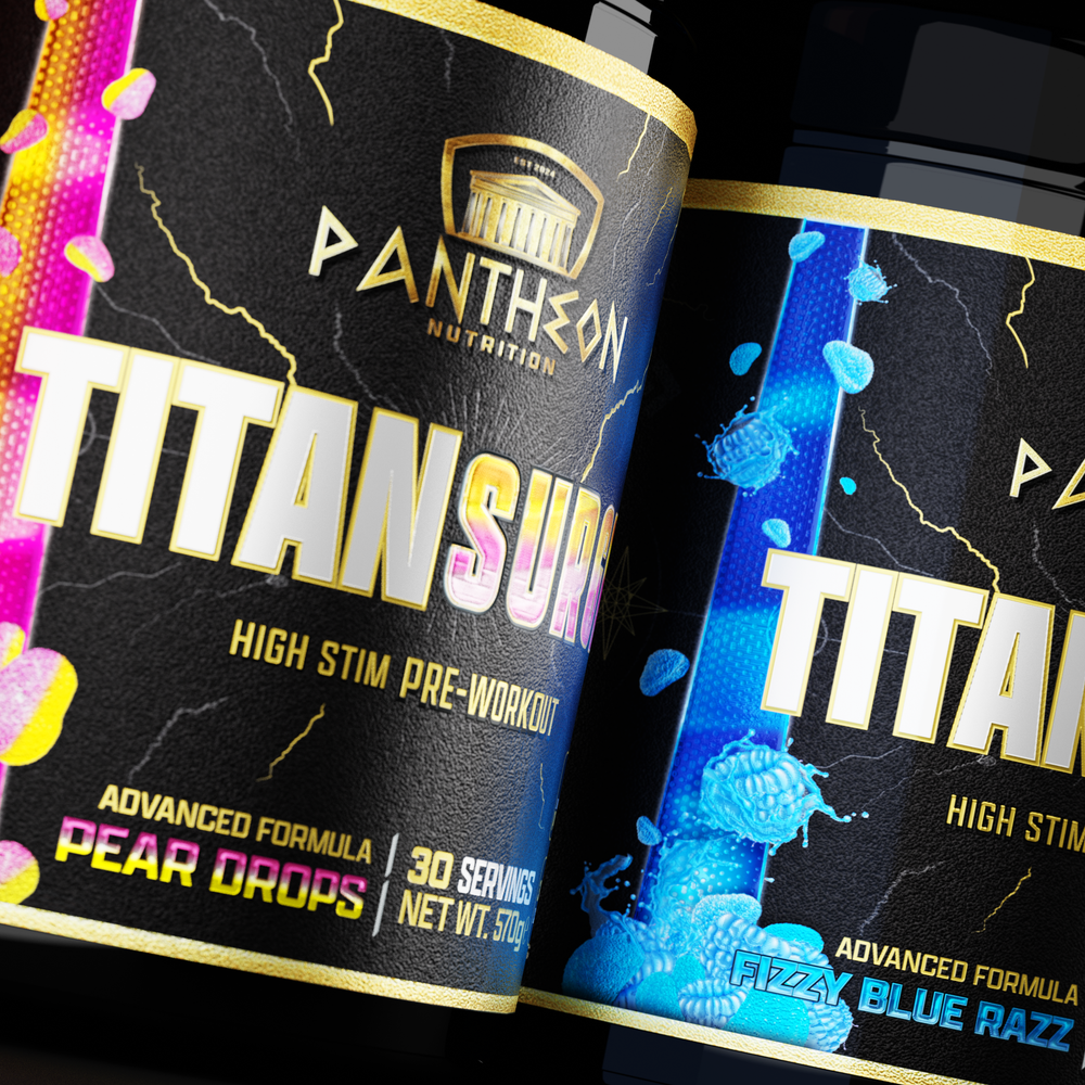 Pantheon Nutrition Titan Surge High Stim Vegan
