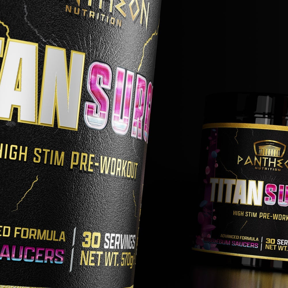 Pantheon Nutrition Titan Surge High Stim Vegan