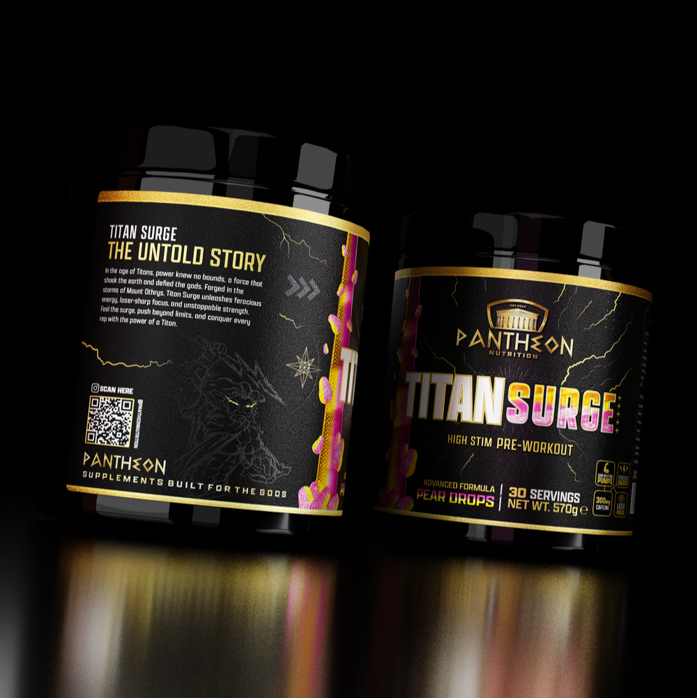 Pantheon Nutrition Titan Surge High Stim Vegan
