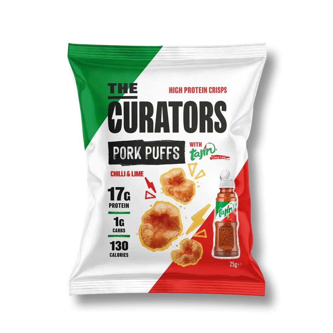 The Curators Pork Puffs 20x25g
