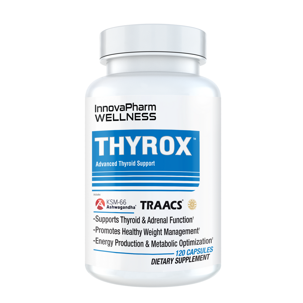 Innovapharm Thyrox - 120 Caps - Thyroid Support Capsules
