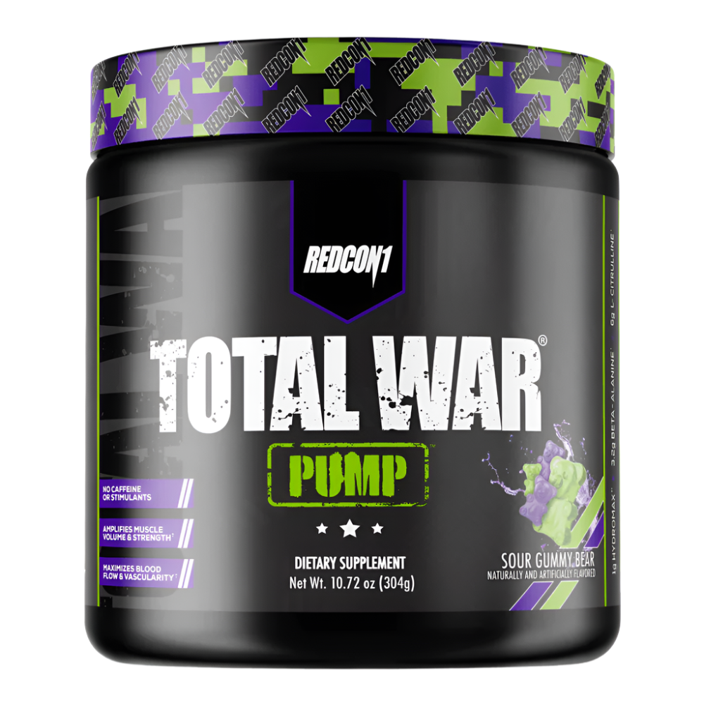 RedCon1 Total War Pump - 304g / Sour Gummy Bear - Pre-Workout Powder