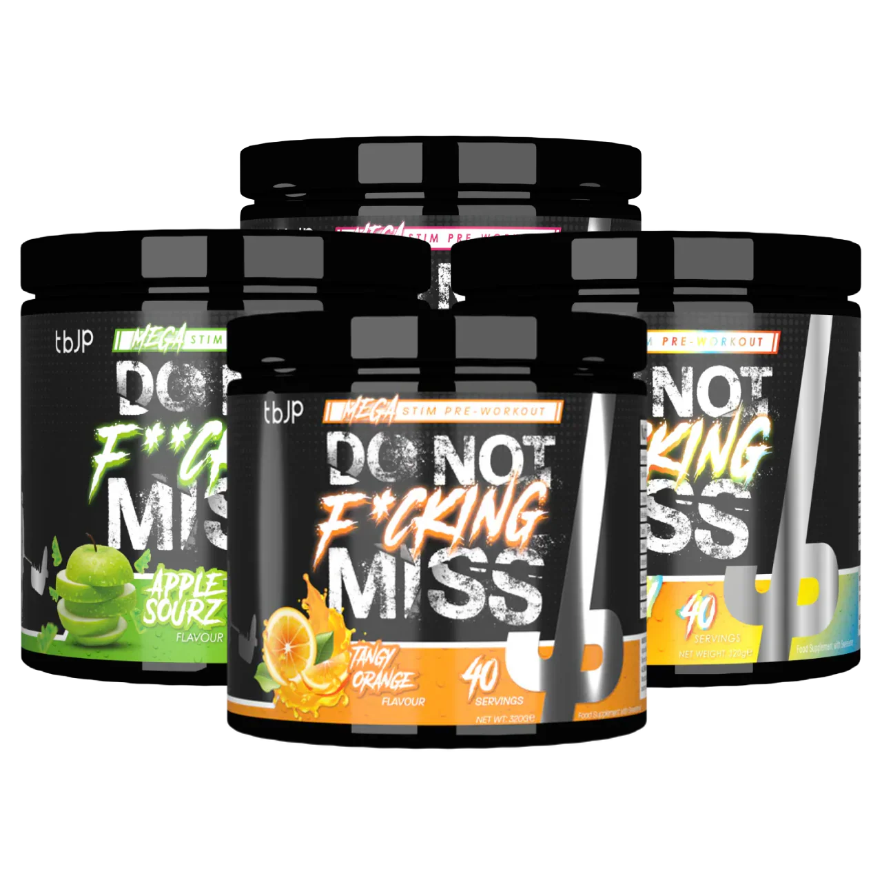 Trained By JP DNFM - Pre-Workout Powder