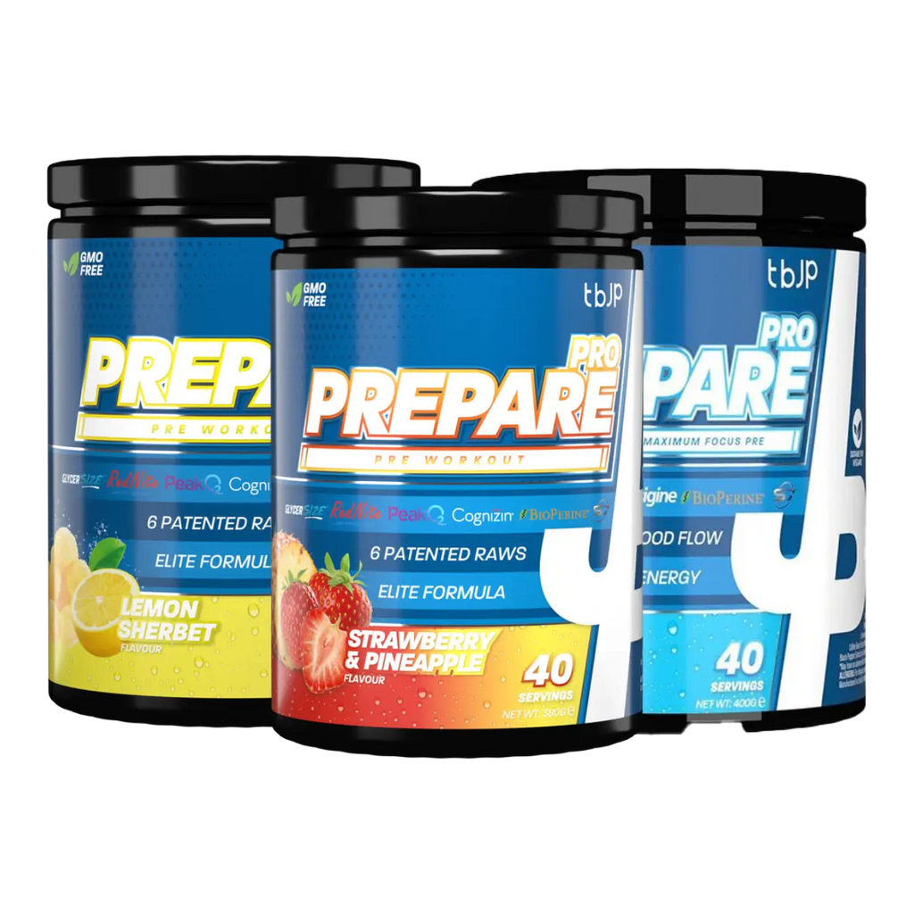 Trained By JP PrePare Pro 380g - Pre-Workout Powder