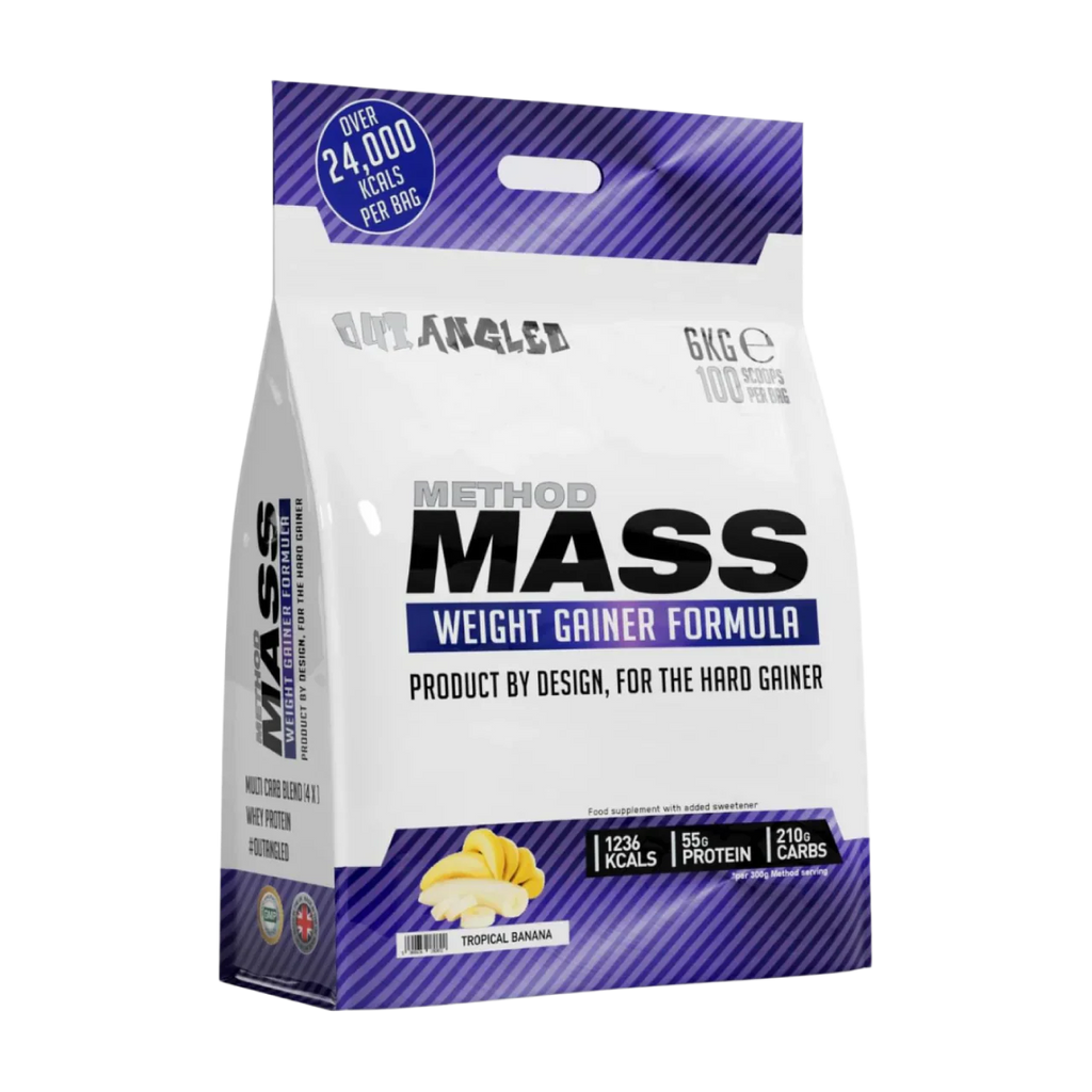 Outangled Method Mass - 6kg / Tropical Banana - Weight Gainer Powder