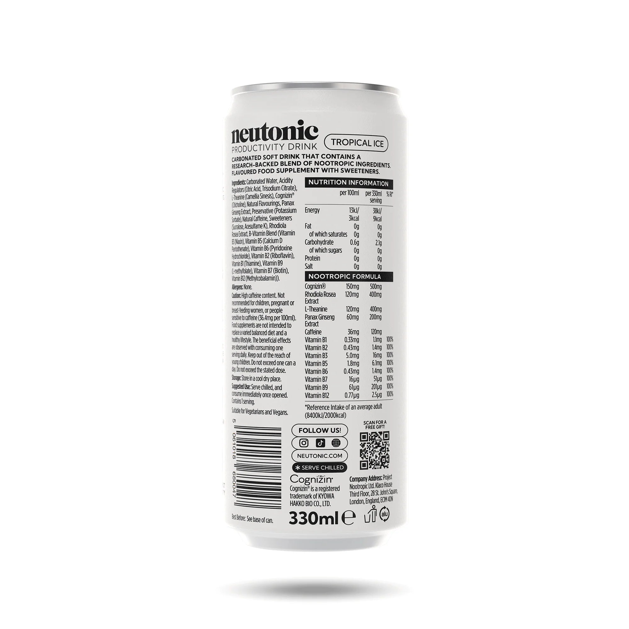 Neutonic Productivity Drink - MyGymSupplements