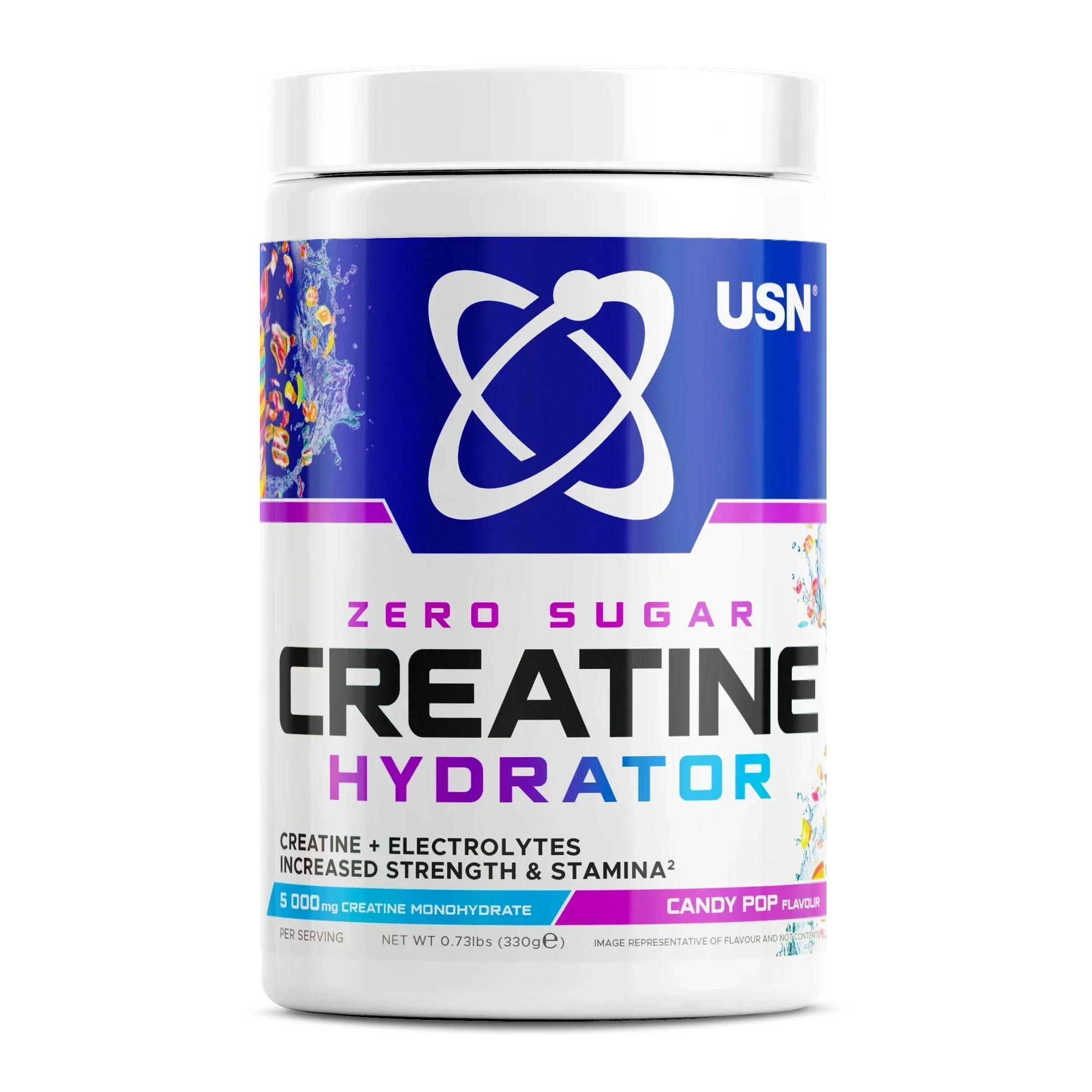 USN Creatine Hydrator - 330g / Candy Pop - Creatine