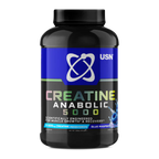 USN Creatine Anabolic 5000 - 900g / Blue Raspberry Crush - Creatine Powder