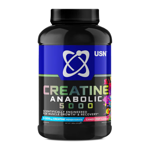 USN Creatine Anabolic 5000 - 900g / Candy Pop - Creatine Powder