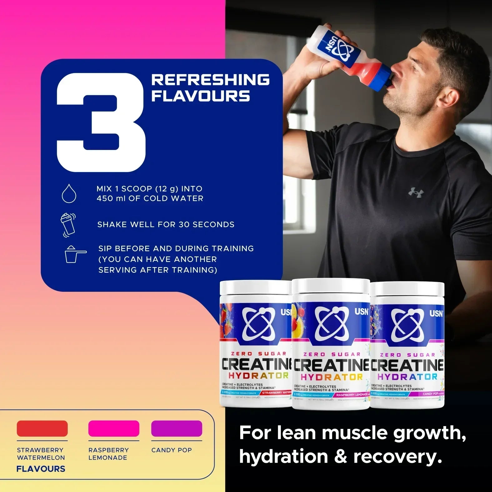 USN Creatine Hydrator - Creatine