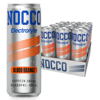 NOCCO Electrolyte Energy Drink 12x355ml Sugar Free Cans | 180mg Caffeine + Electrolytes - MyGymSupplements