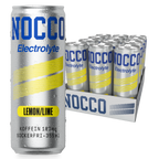 NOCCO Electrolyte Energy Drink 12x355ml Sugar Free Cans | 180mg Caffeine + Electrolytes - MyGymSupplements