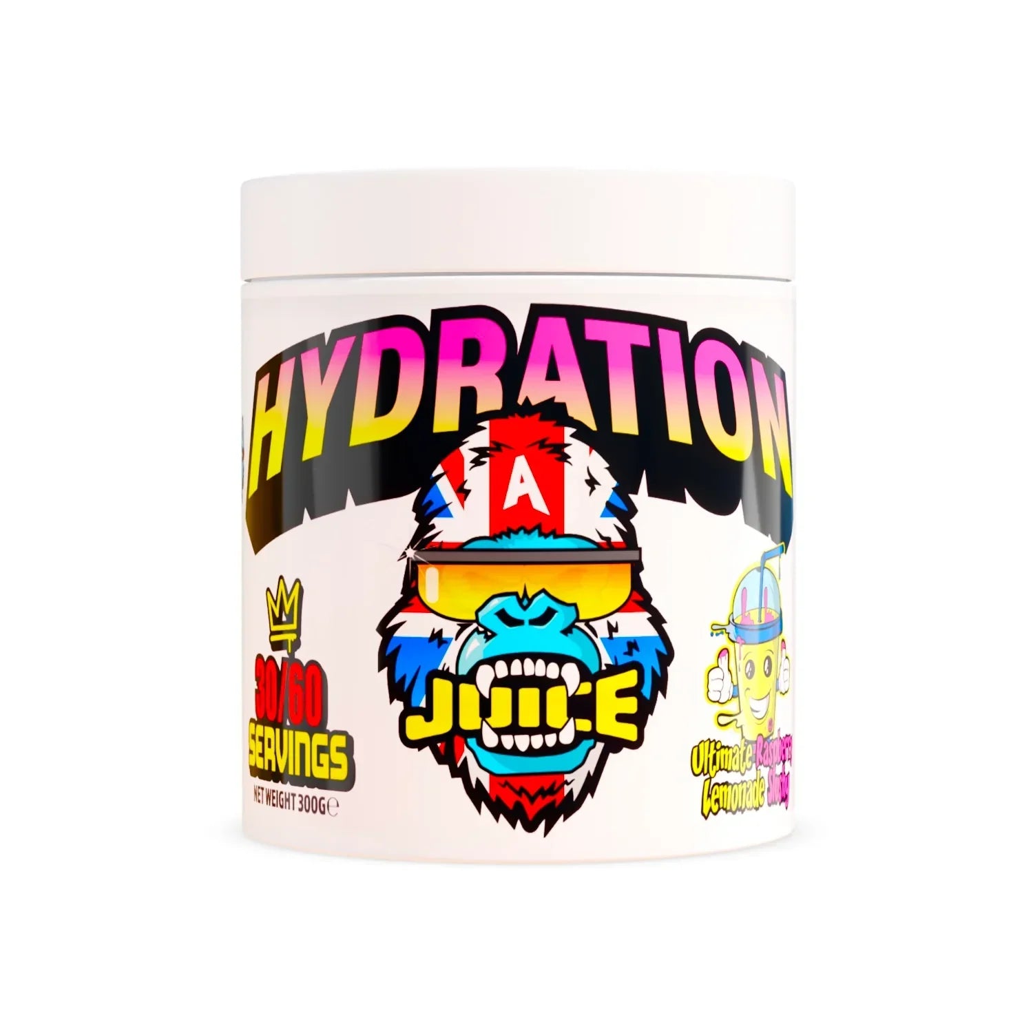 Gorillalpha Hydration Juice - 300g / Ultimate Raspberry Lemonade