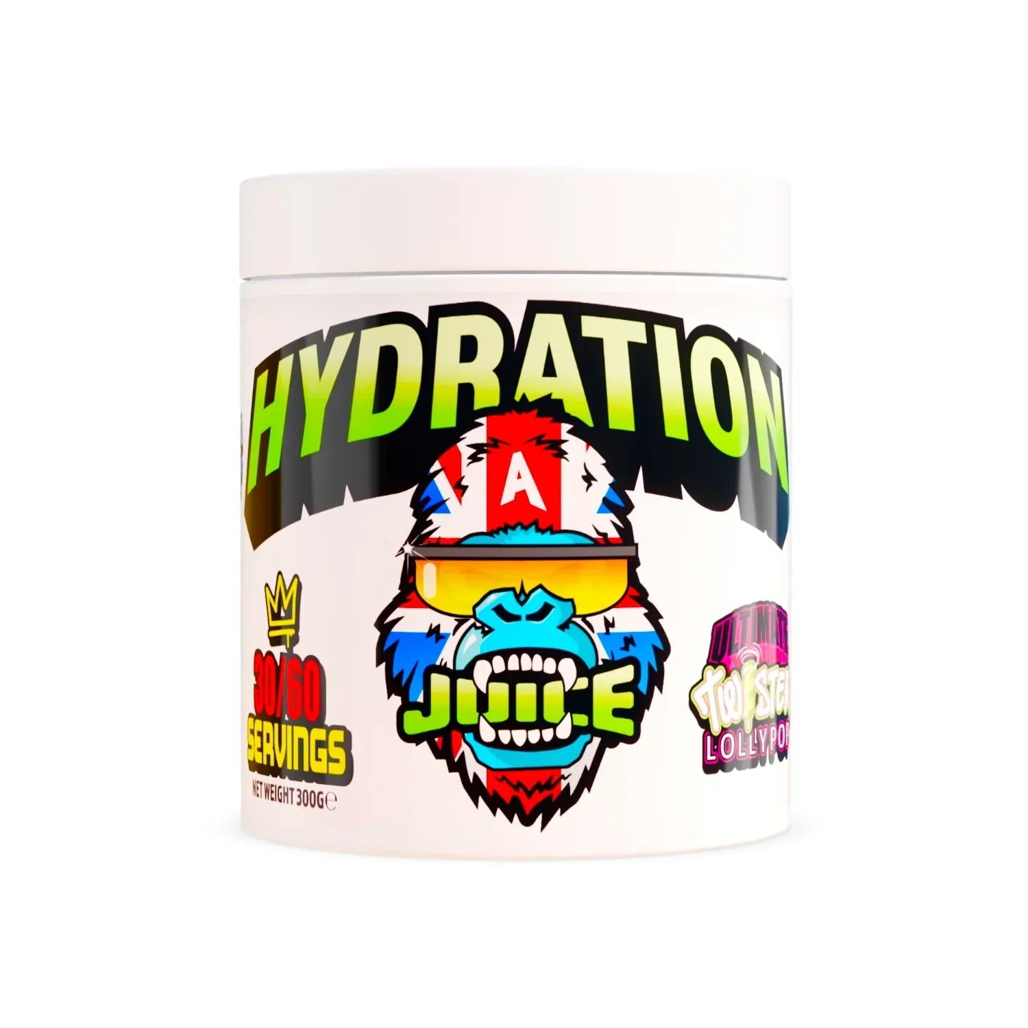 Gorillalpha Hydration Juice - 300g / Ultimate Twister Lollypop