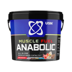 USN Muscle Fuel Anabolic Gainer Variety Pack 4kg / Cookies and Cream/Choc/Strawb/Vanilla All In One Gainer Powder