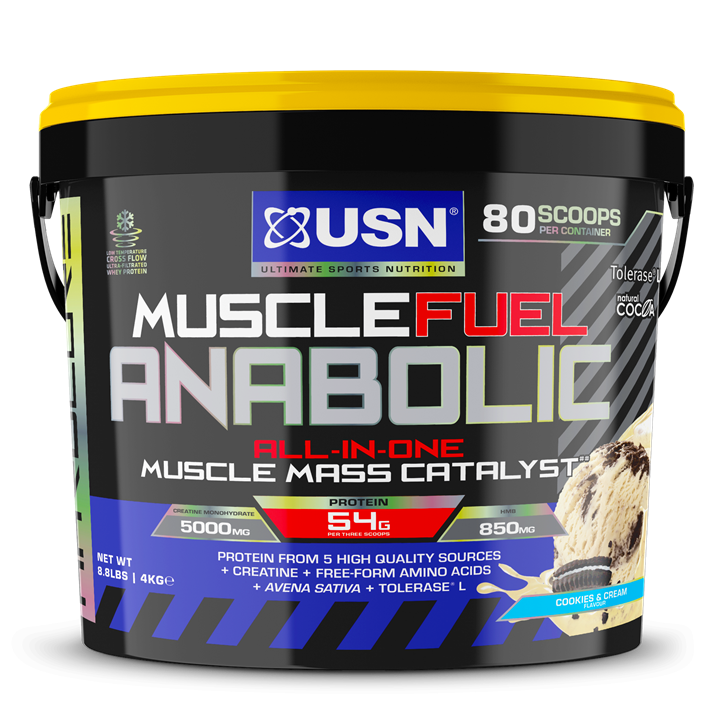 USN Muscle Fuel Anabolic Variety Pack - All-In-One Gainer Powder