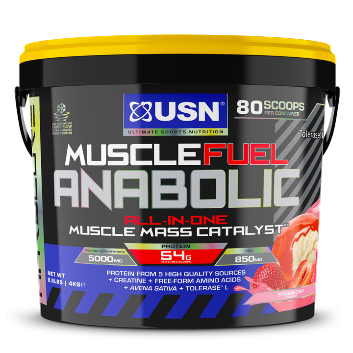 USN Muscle Fuel Anabolic Variety Pack - All-In-One Gainer Powder