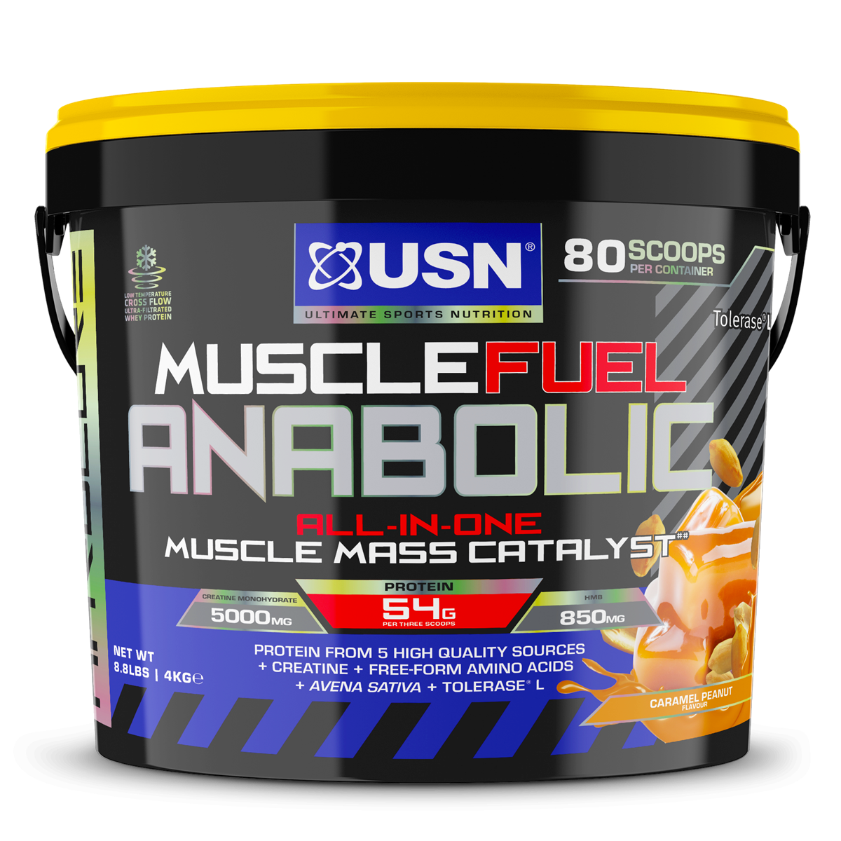USN Muscle Fuel Anabolic 4kg Caramel Peanut Butter